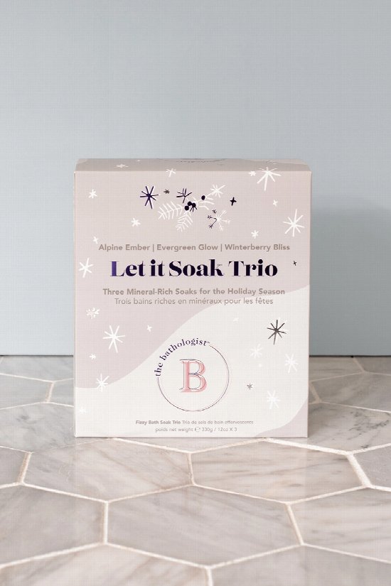 Holiday Let It Soak Trio